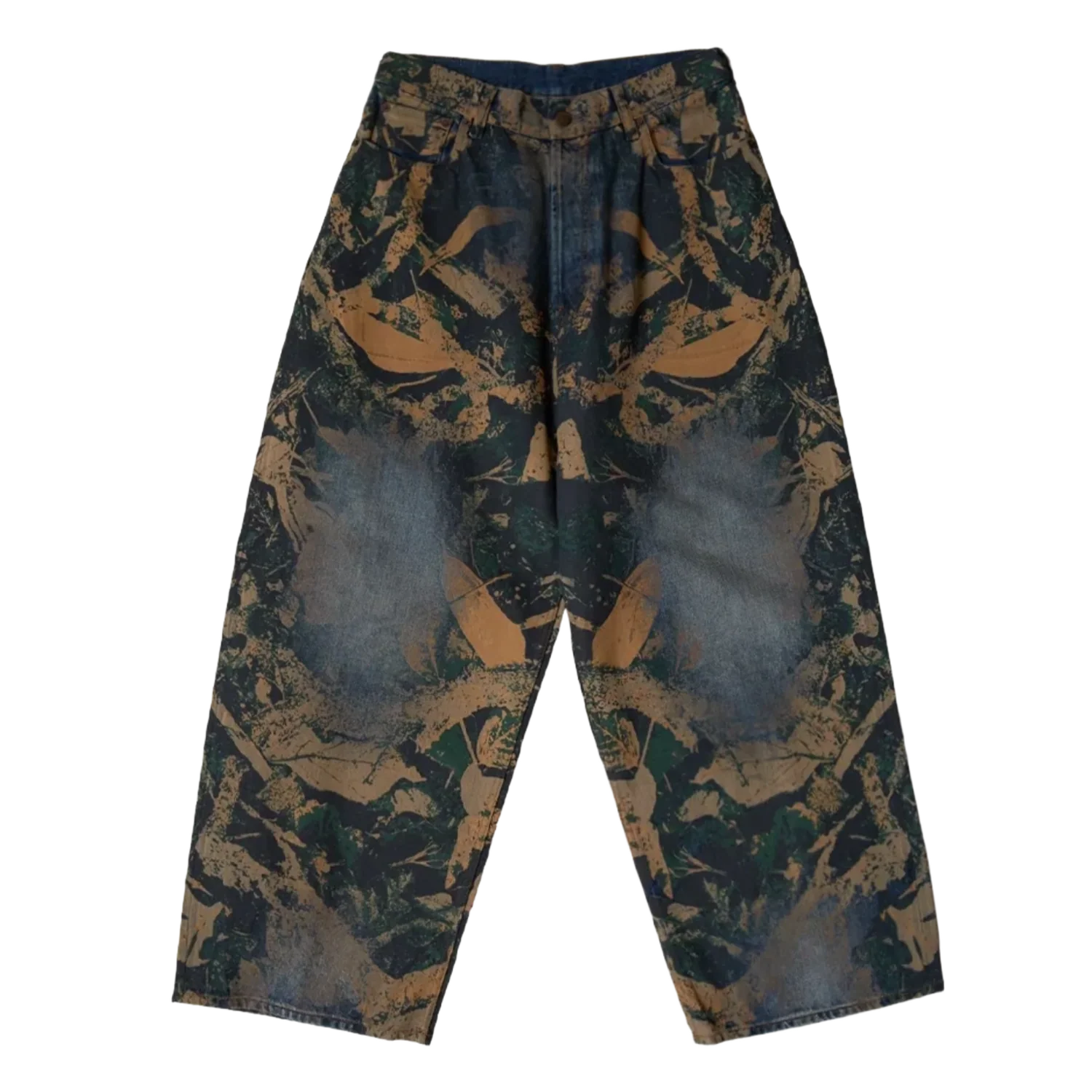 Acne Studios 'Forest Camo' Loose Fit Jeans