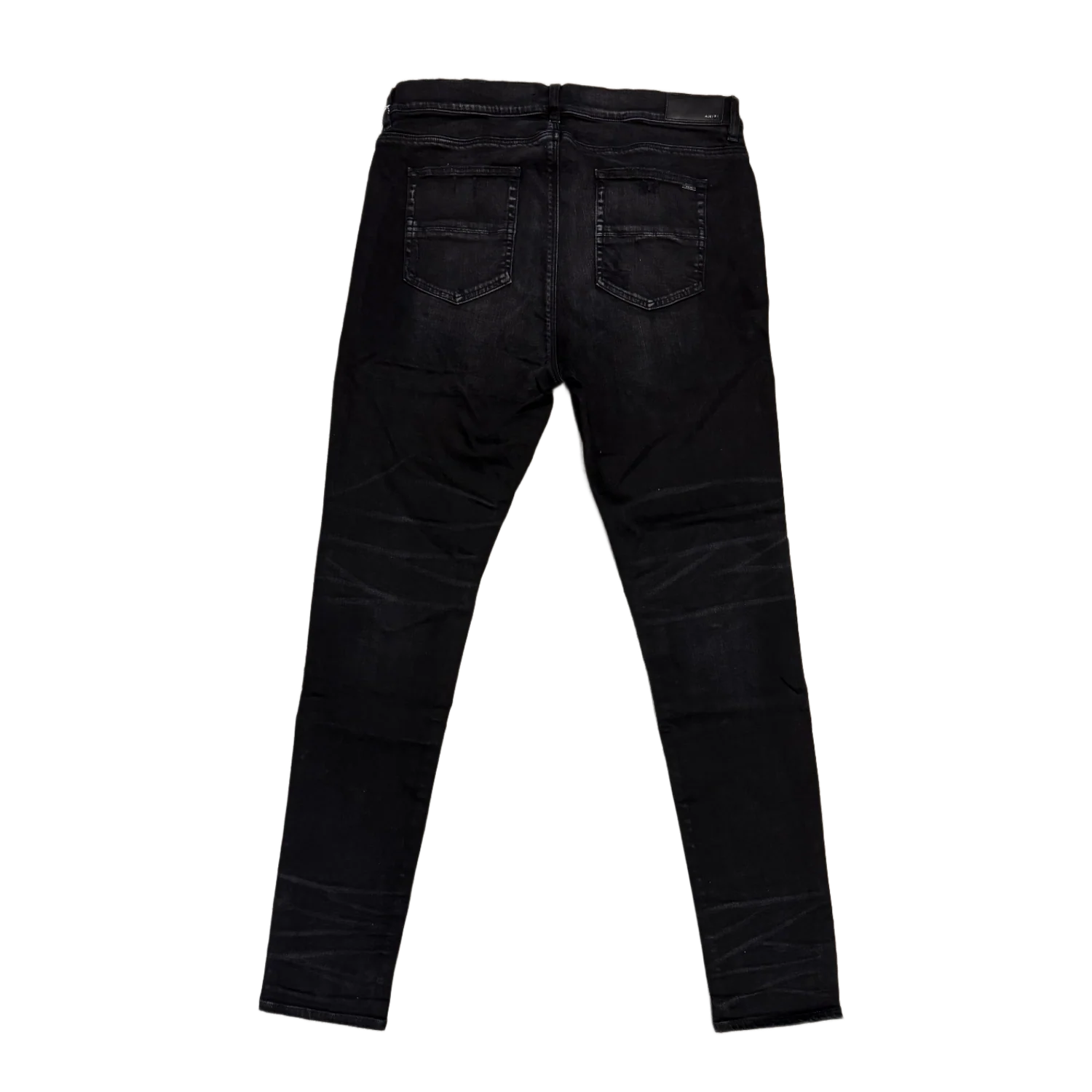 Amiri 'Aged Black Camo Patch MX1' Jeans - Image 2