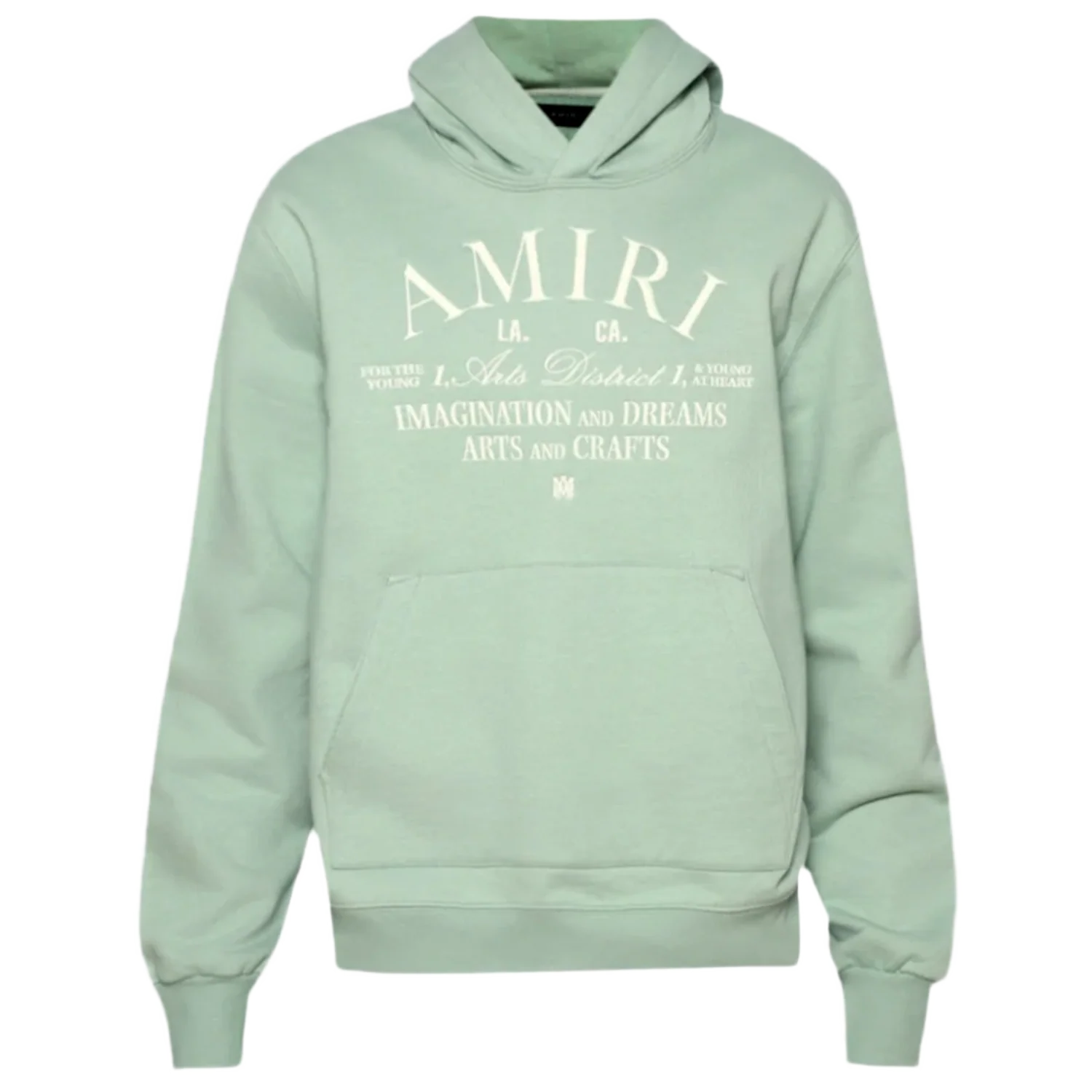 Amiri 'Arts District' Frosty Green Hoodie