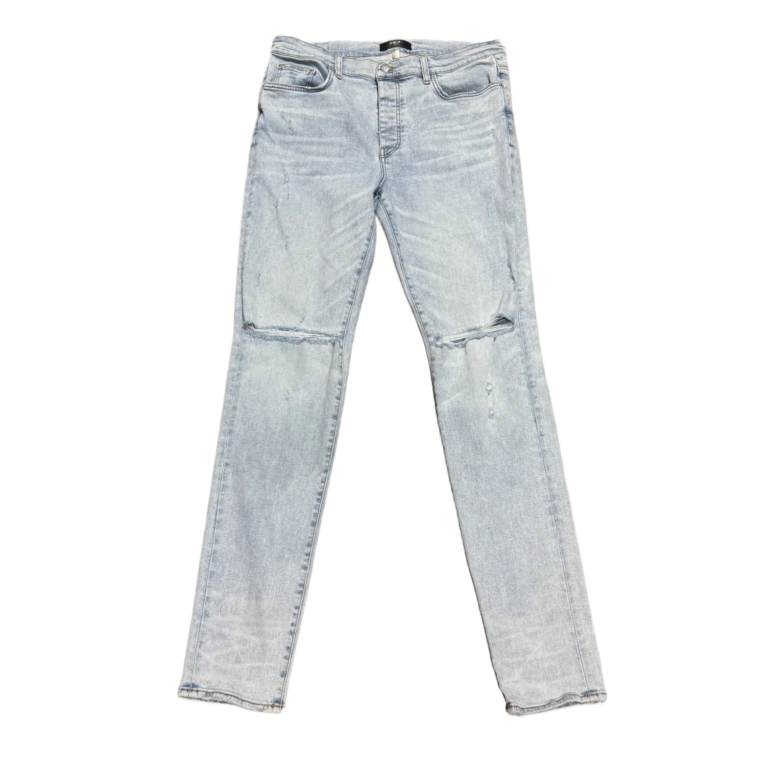 Amiri 'Light Blue' Distressed Jeans