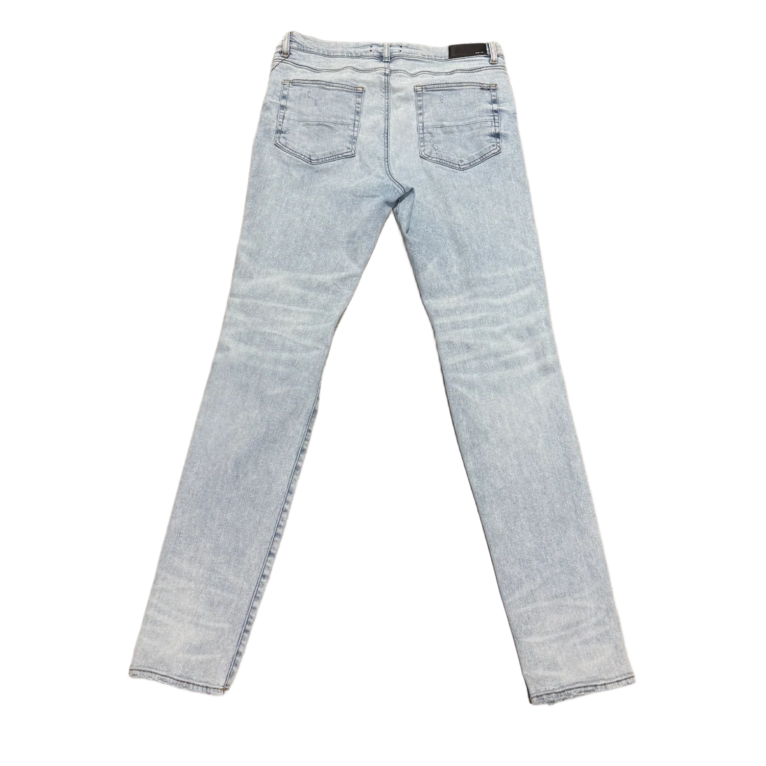 Amiri 'Light Blue' Distressed Jeans - Image 2