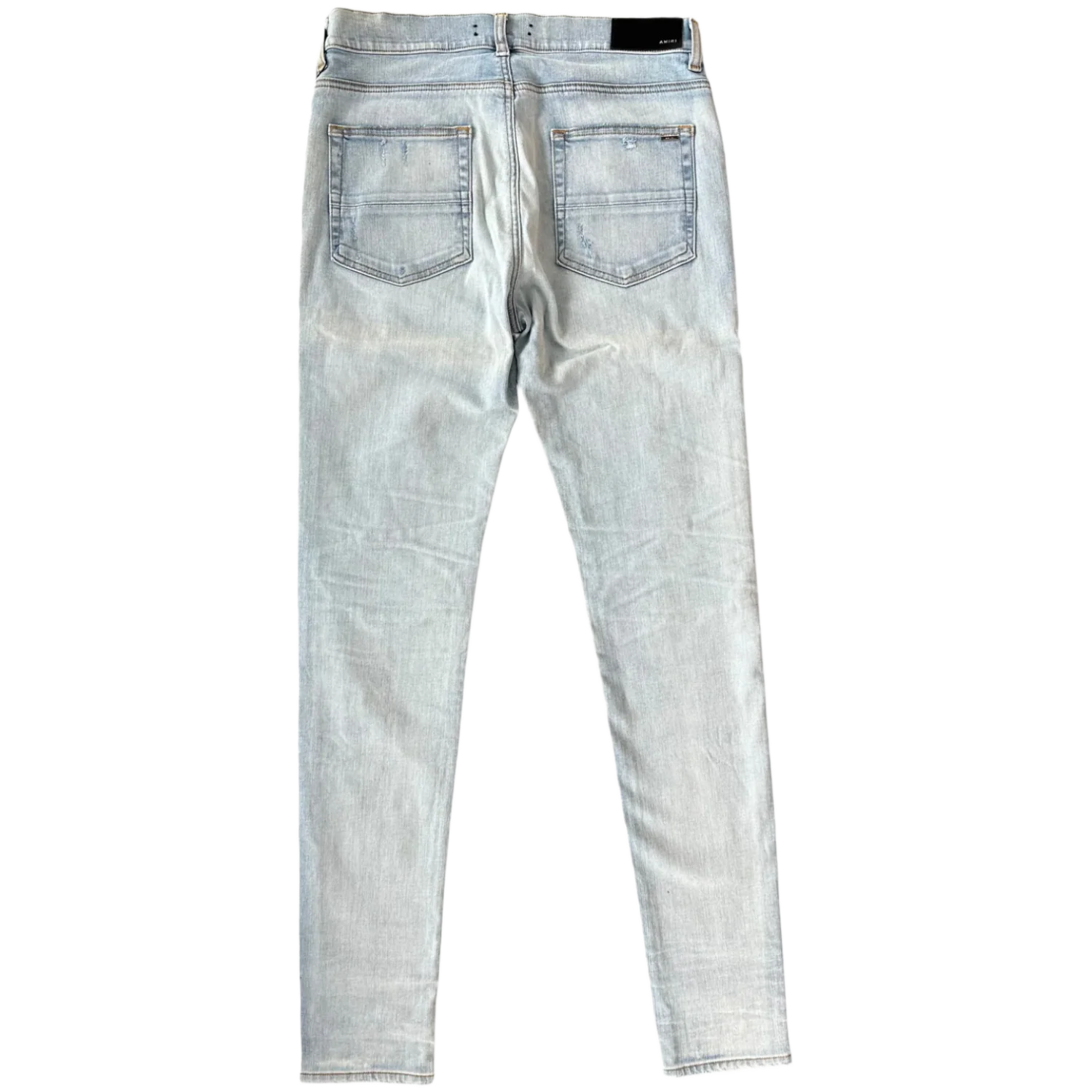 Amiri 'Light Indigo Camo Patch MX1' Jeans - Image 2