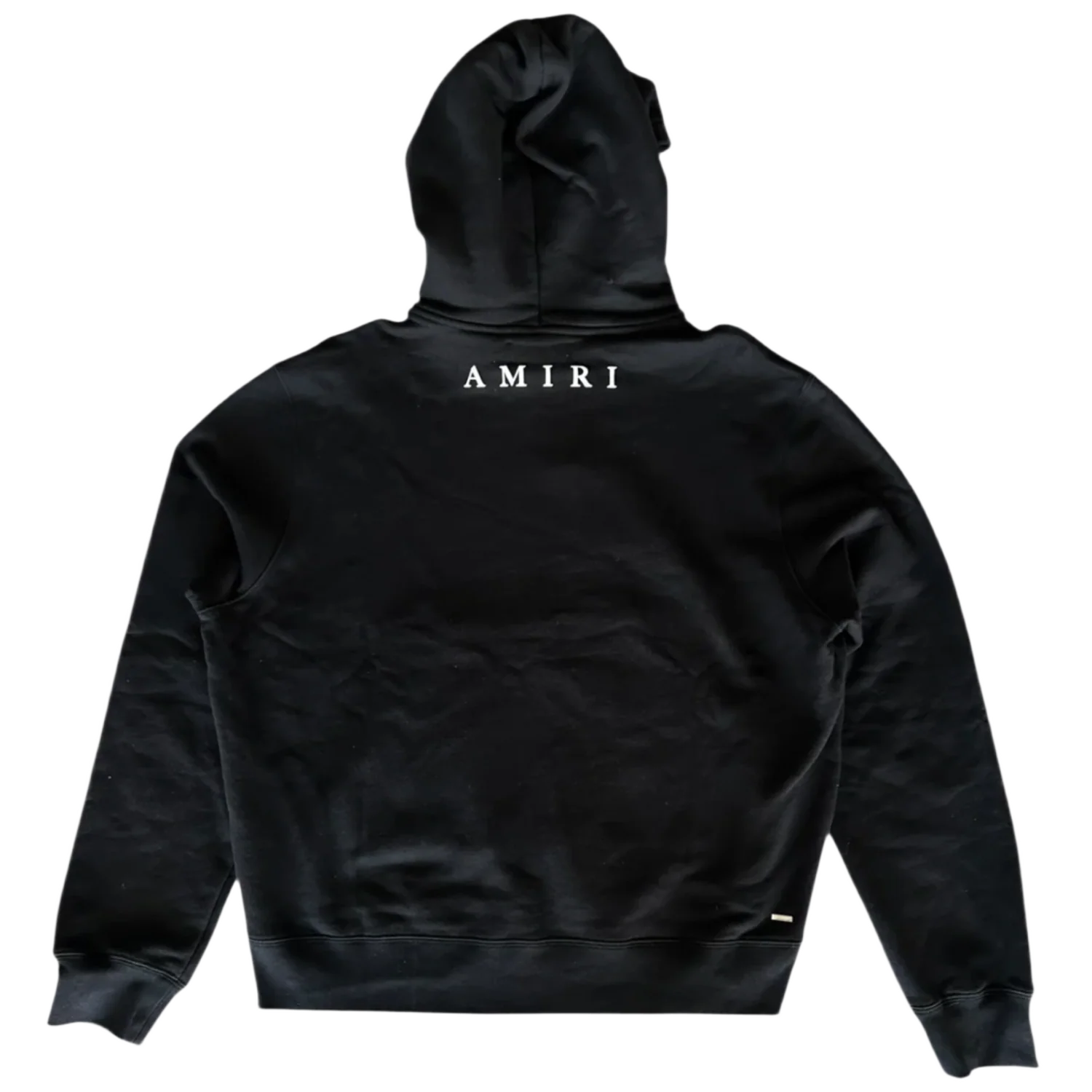 Amiri 'Micro MA Bar' Black Hoodie - Image 2