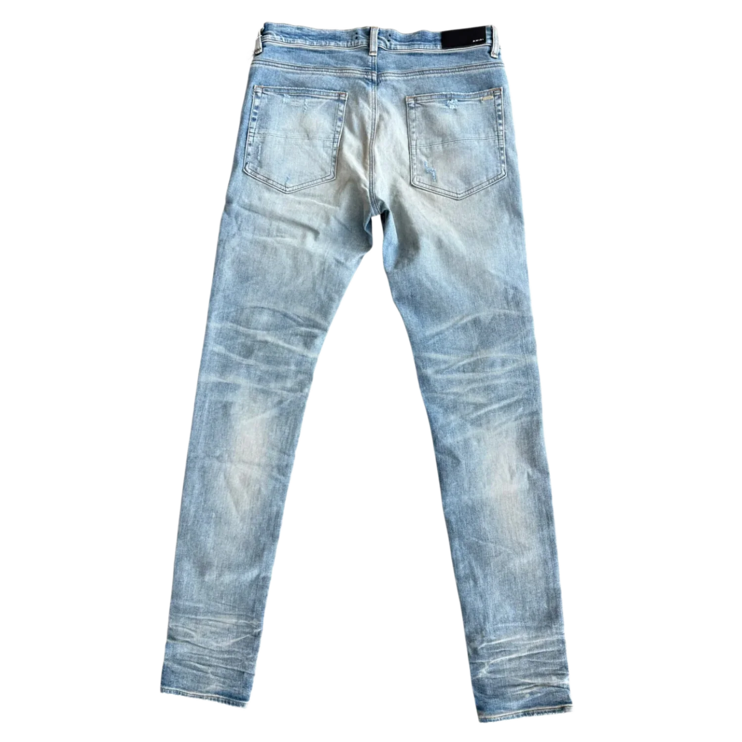 Amiri 'Plaid Bandana Patch Thrasher' Jeans - Image 2