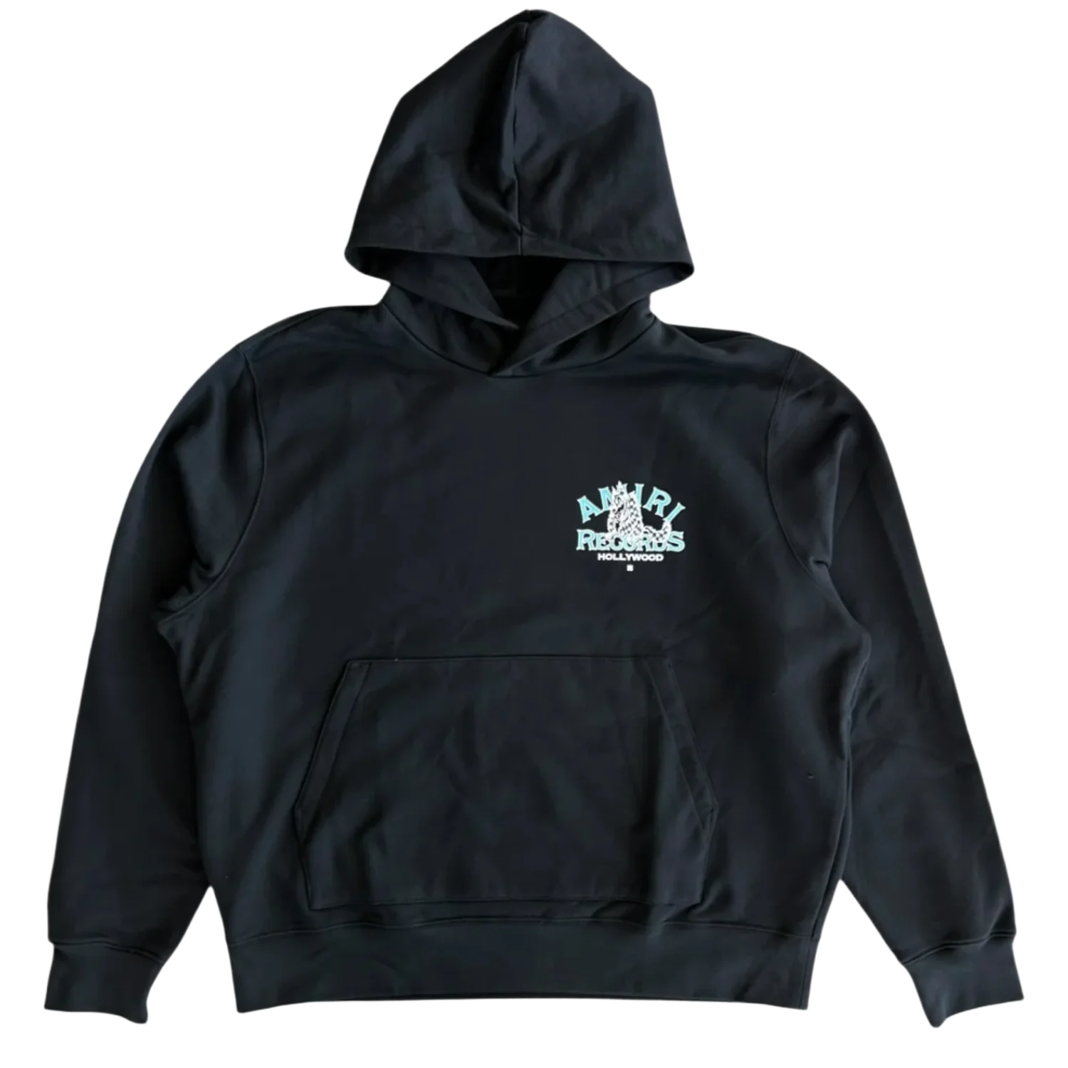 Amiri 'Records Wolf' Black Hoodie