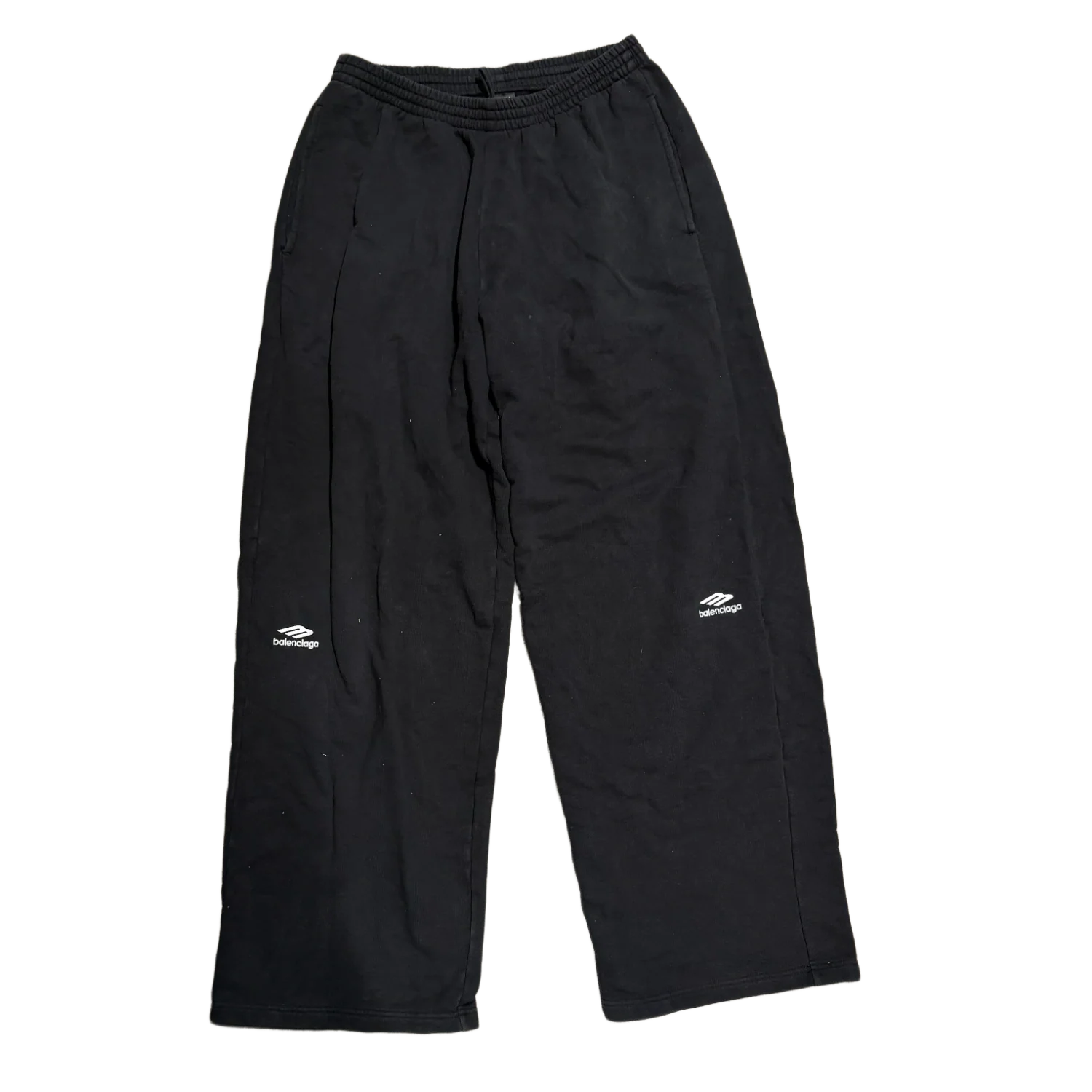Balenciaga 'Black' Knee Logo Sweatpants
