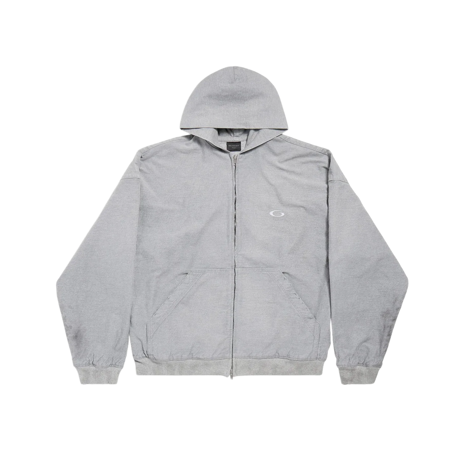 Balenciaga 'Grey' Trompe Hoodie