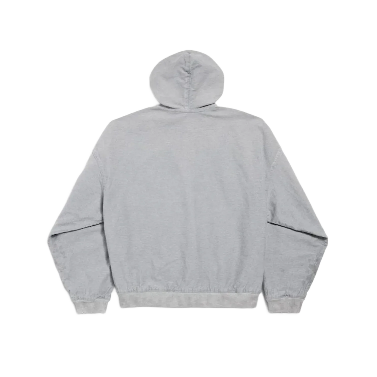 Balenciaga 'Grey' Trompe Hoodie - Image 2
