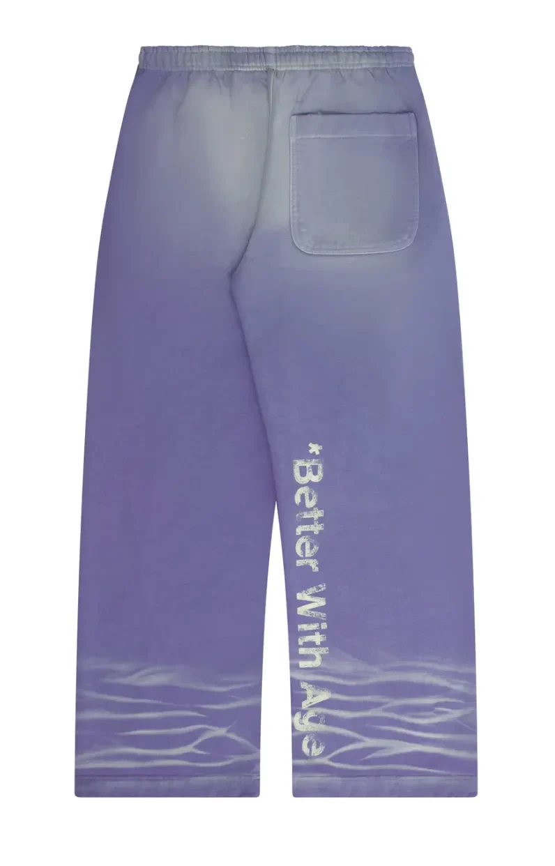 *Better With Age 'In Case You Forgot' Vintage Plum Sweatpants - Image 2