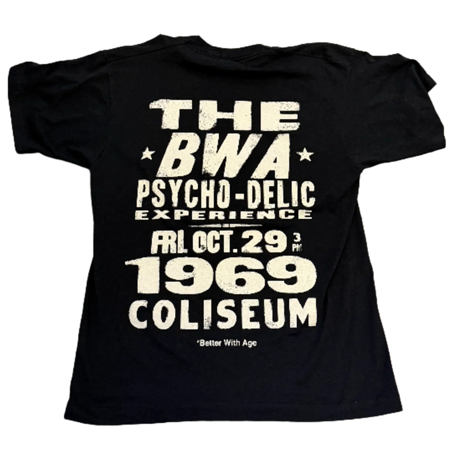 Better With Age 'Pura 1969' Black Tee - Image 2