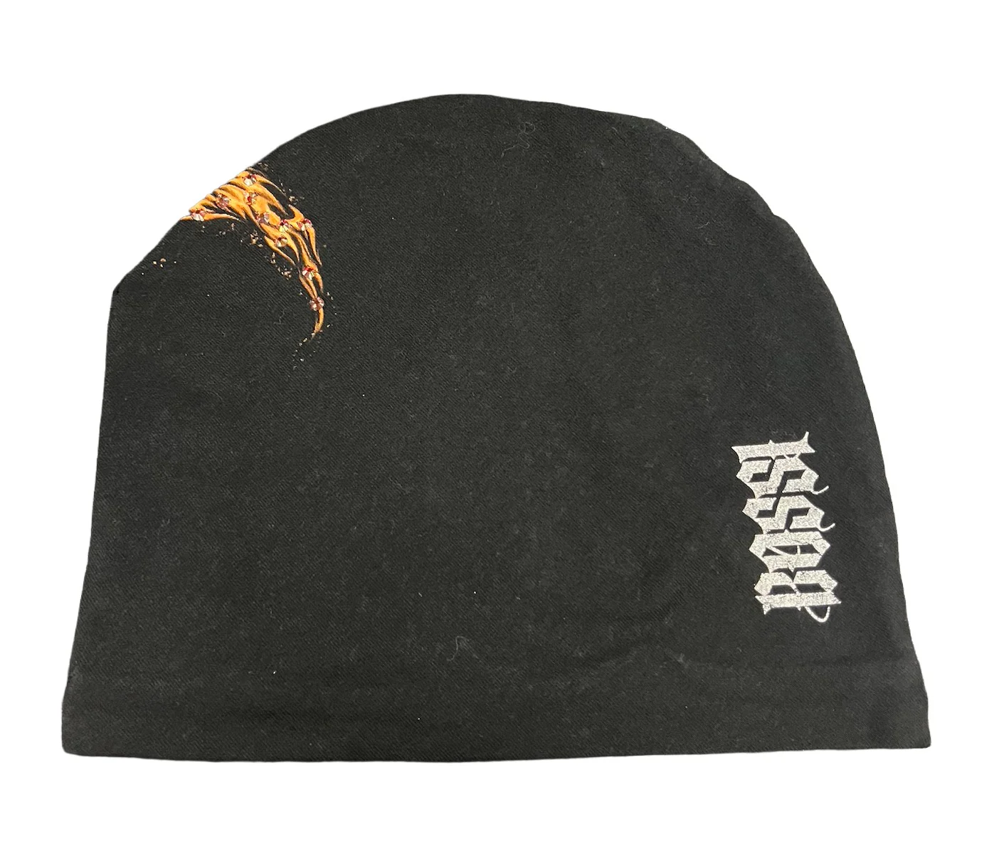 Bossi 'Flaming Bore' Rhinestone Vintage Beanie - Image 2
