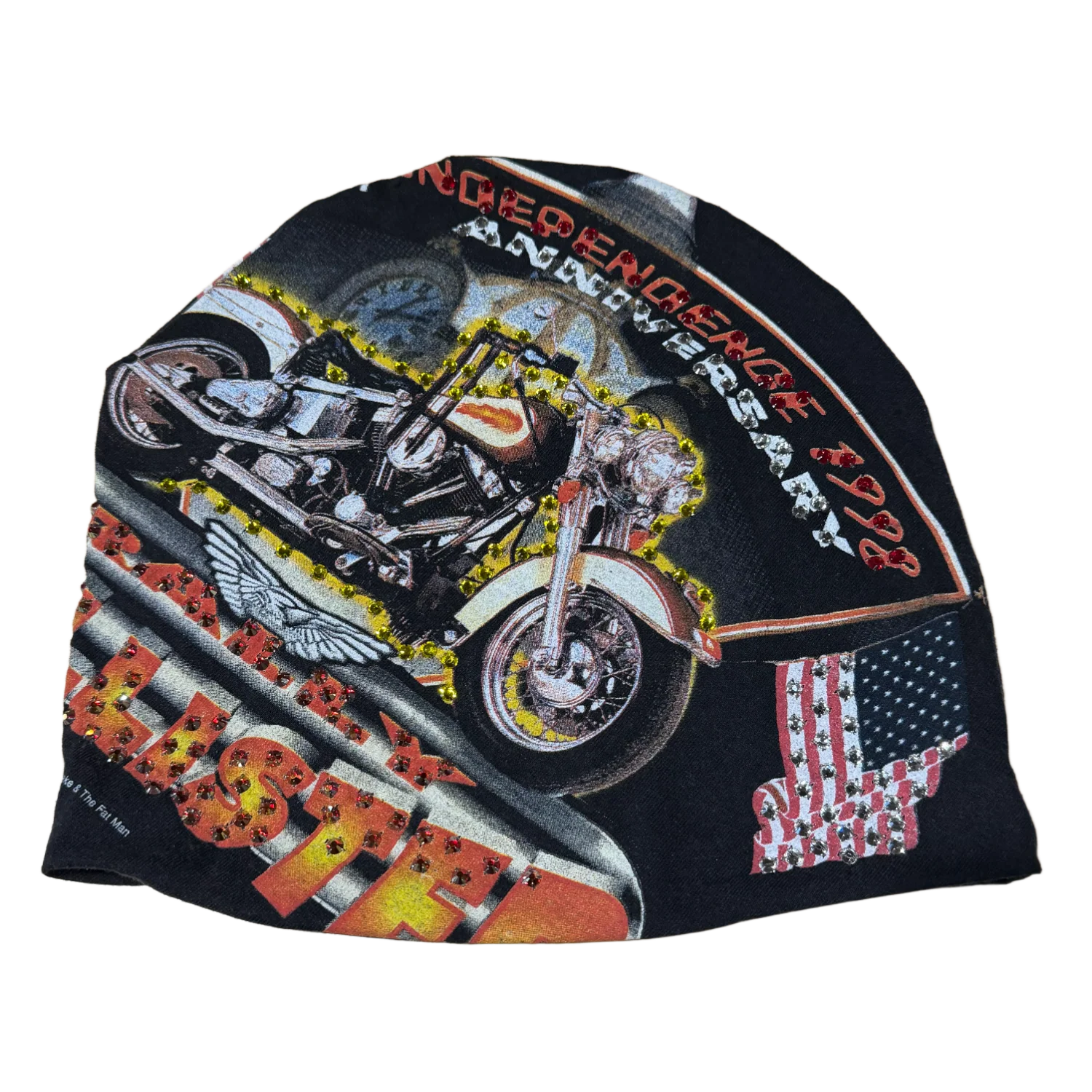 Bossi 'Independence 1998' Rhinestone Beanie