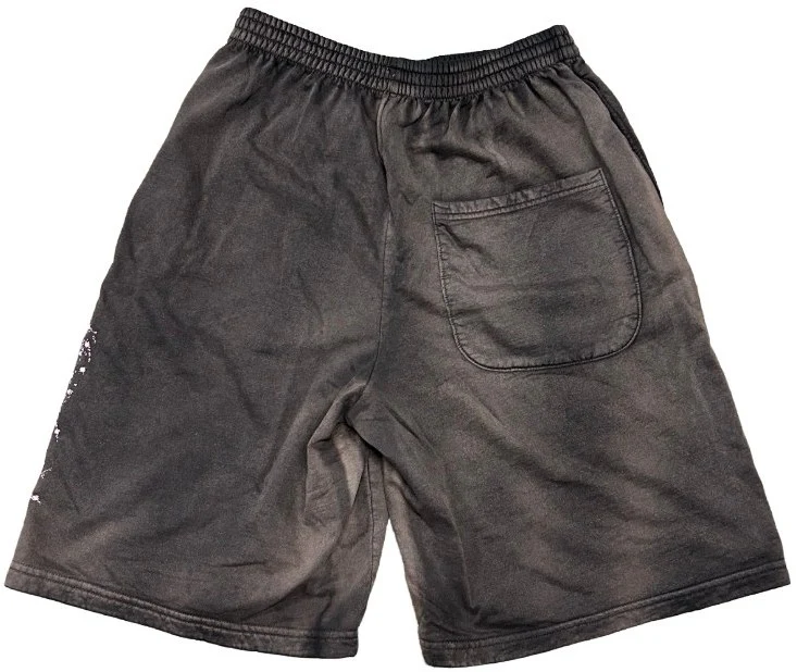 Bossi 'Pink/White' Rhinestone Sweatshorts - Image 2