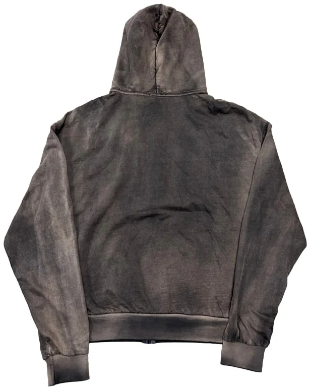 Bossi 'Pink/White' Rhinestone Zip-Up Hoodie - Image 2