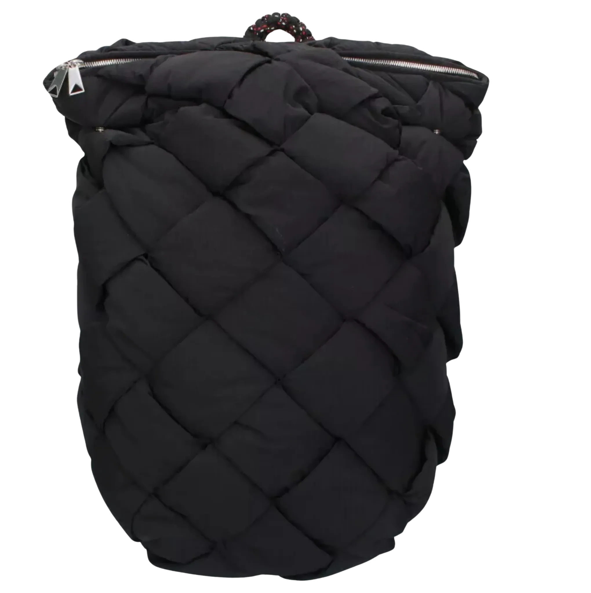 Bottega Veneta 'Black' Padded Nylon Cassette Backpack