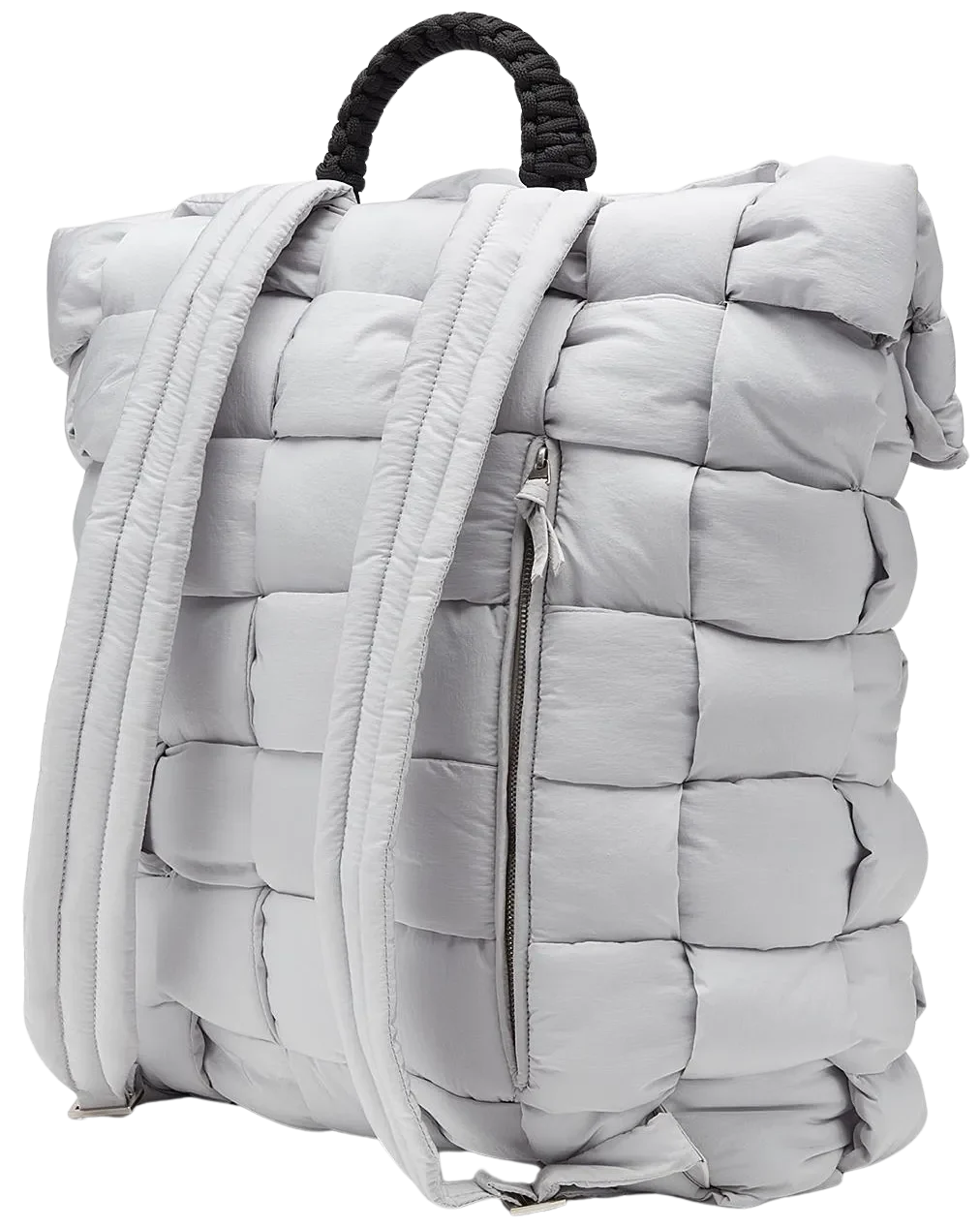 Bottega Veneta 'Grey' Puffer Backpack - Image 2