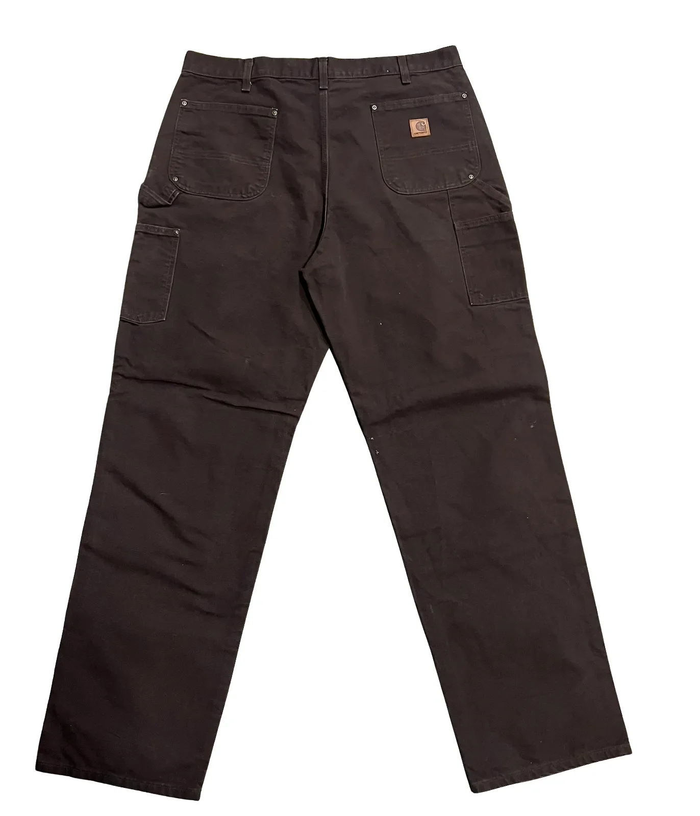 Carhartt 'Dark Brown' Double Knee Carpenter Pants - Image 2