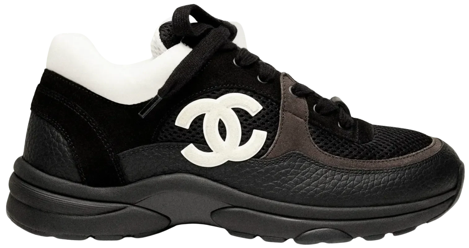 Chanel 'Black White' Trainer Sneakers