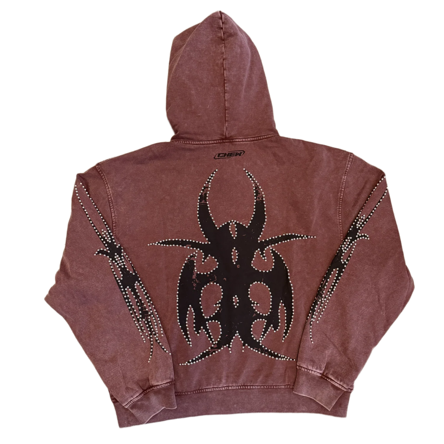 Chew Forever 'Brown' Studded Zip-Up - Image 2
