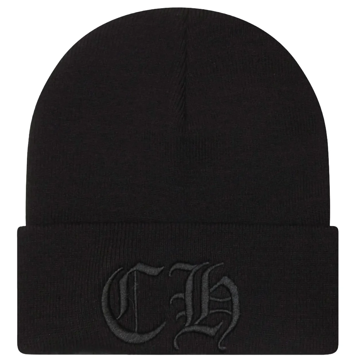 Chrome Hearts 'All Black' CH Beanie