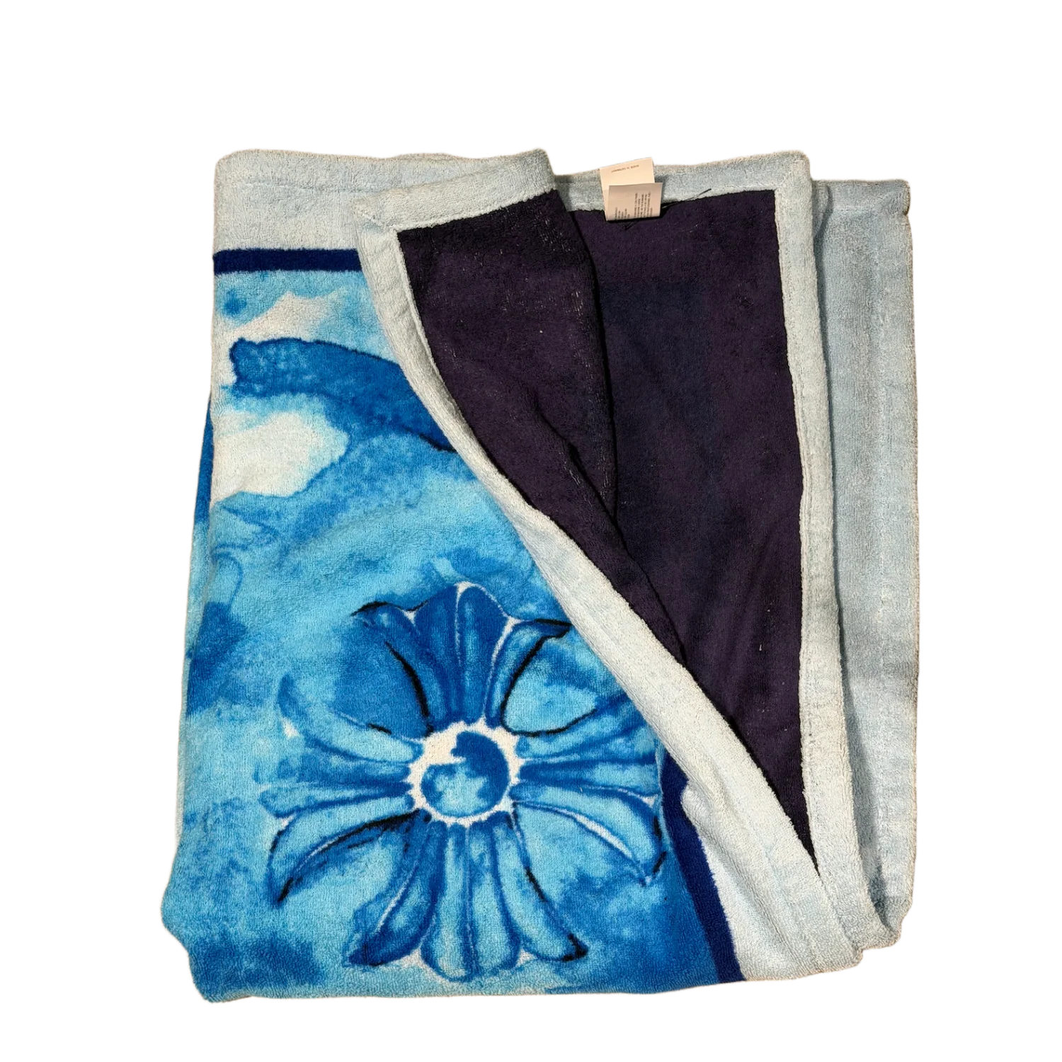 Chrome Hearts 'Blue Cross Motif' Beach Towel - Image 2