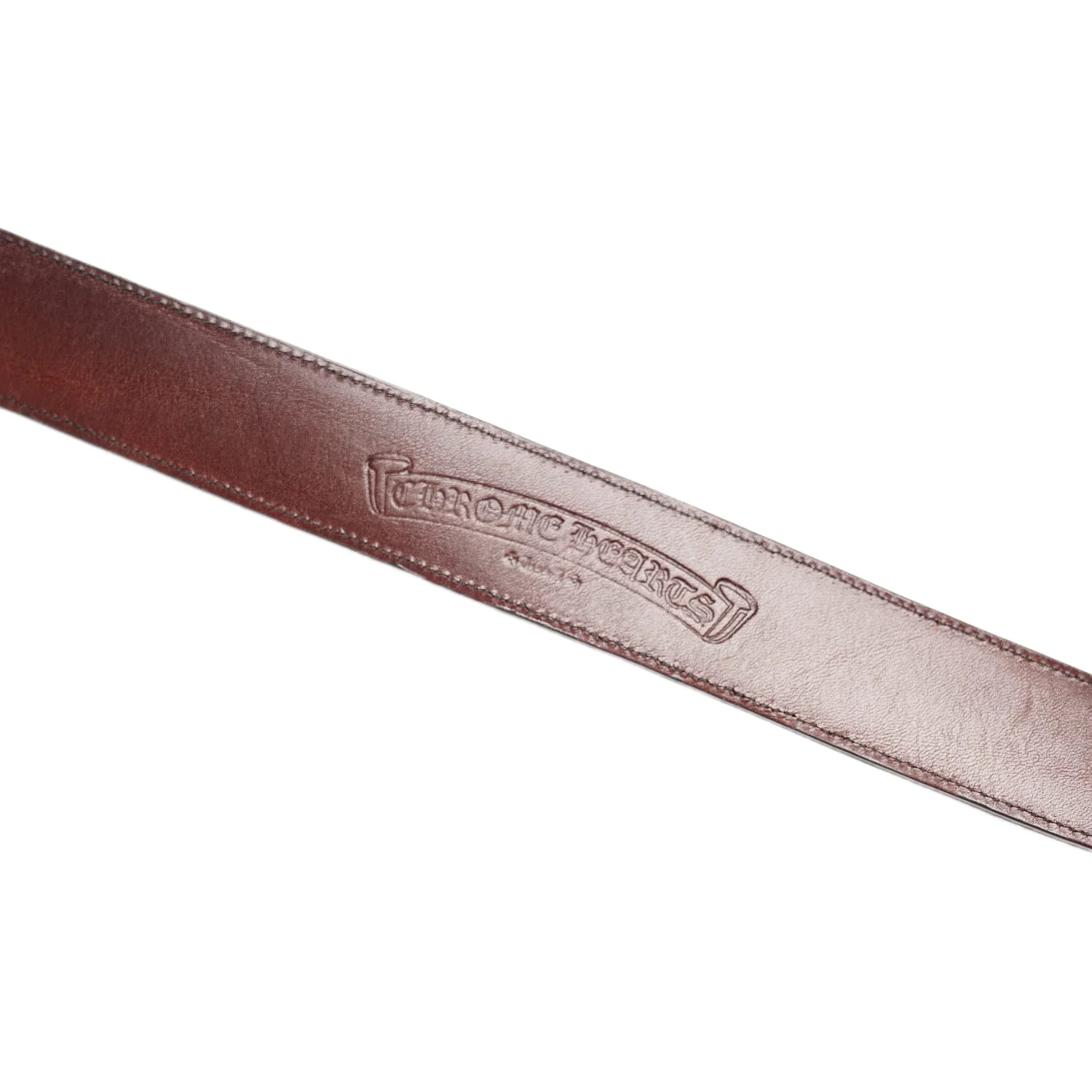Chrome Hearts Brown 'Double Roller' Belt - Image 4