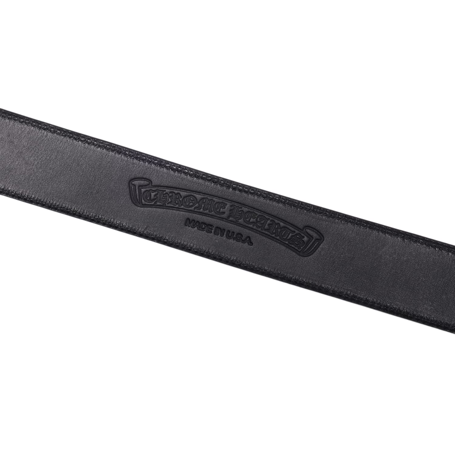 Chrome Hearts 'CH Logo' Black Belt - Image 4