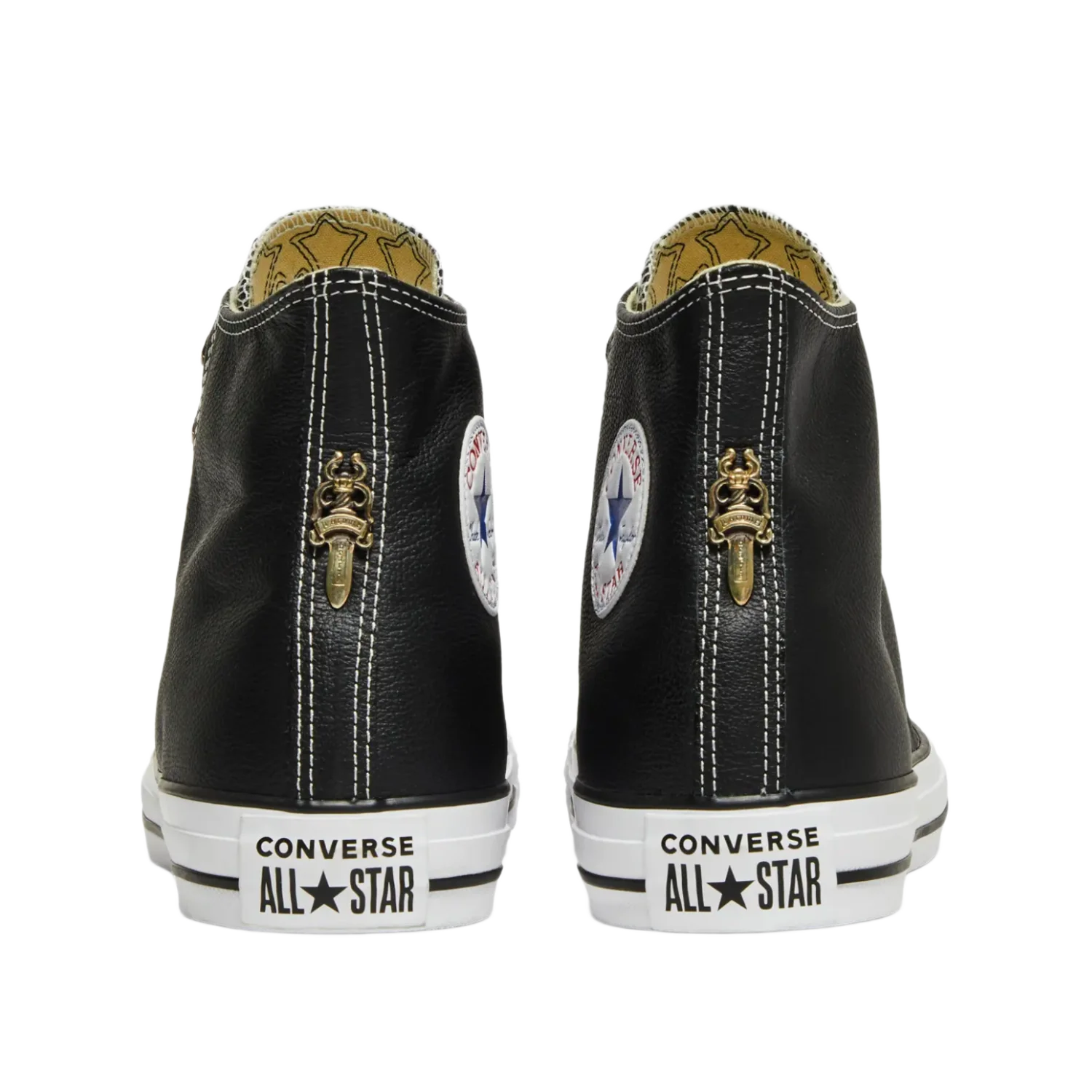 Chrome Hearts Converse Black Patch - Image 2