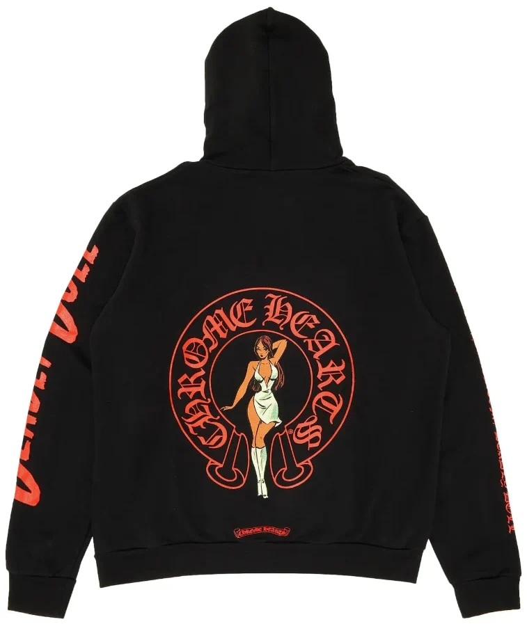 Chrome Hearts 'Deadly Doll' Online Exclusive Hoodie - Image 2