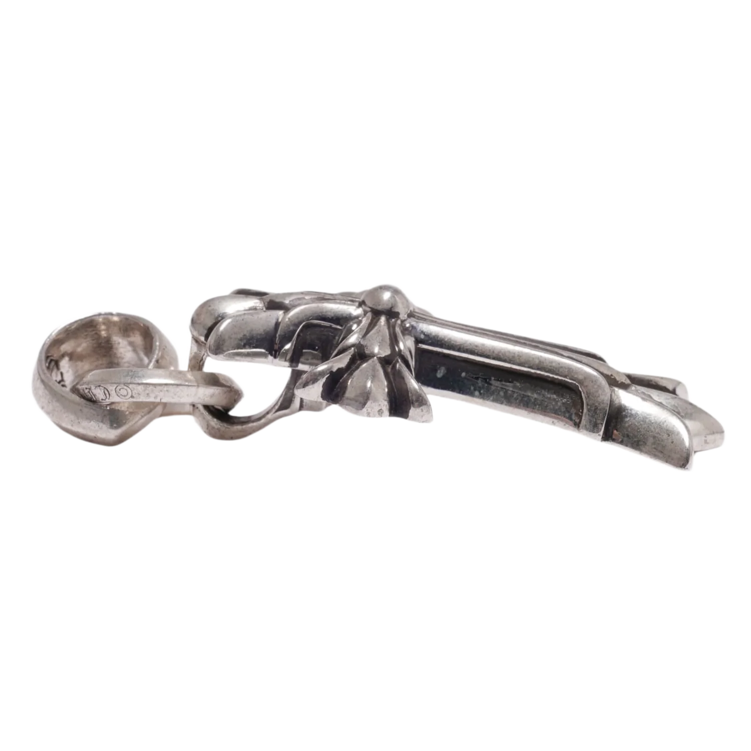Chrome Hearts 'Double Cross' Pendant with Bale - Image 3