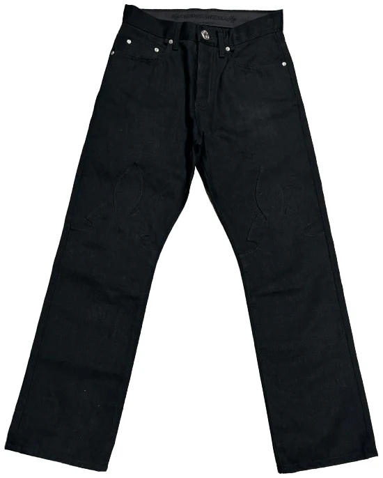 Chrome Hearts 'Fleur Knee' Jeans