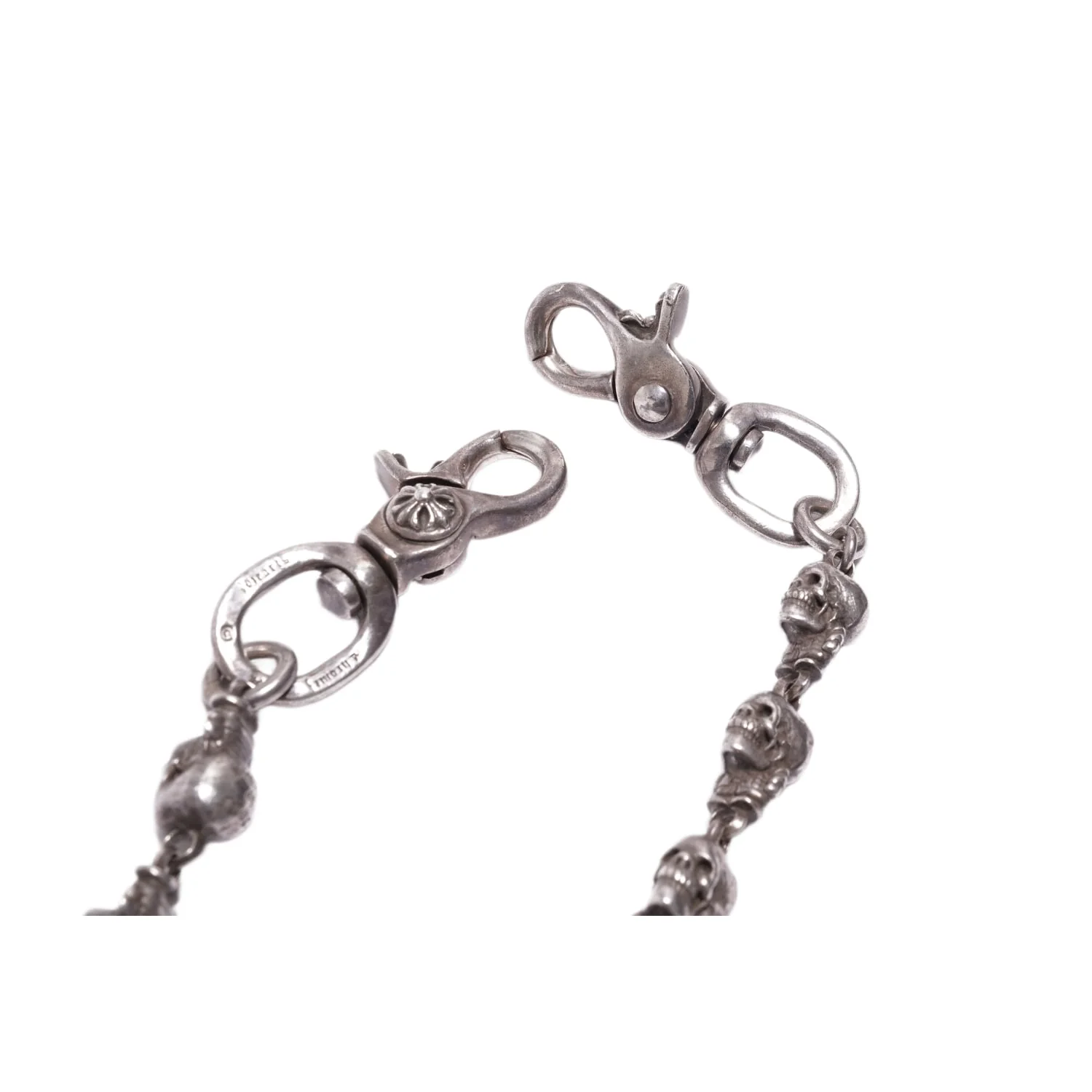 Chrome Hearts Foti 'Mini Skull' 16in Wallet Chain - Image 2