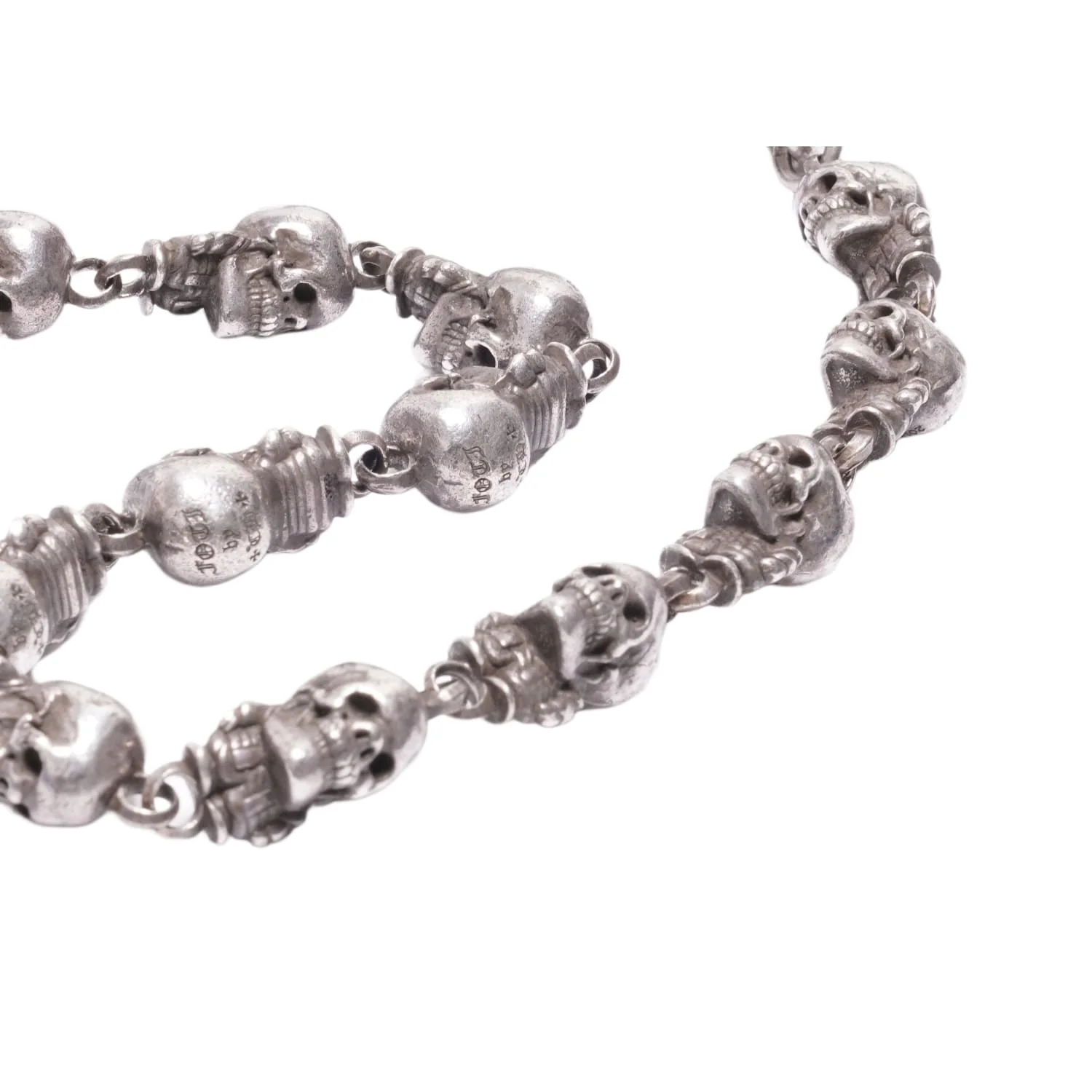 Chrome Hearts Foti 'Mini Skull' 16in Wallet Chain - Image 3