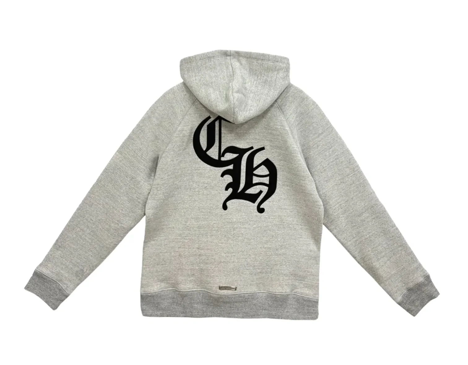 Chrome Hearts 'Grey' Seven-11 CH Logo Hoodie - Image 2