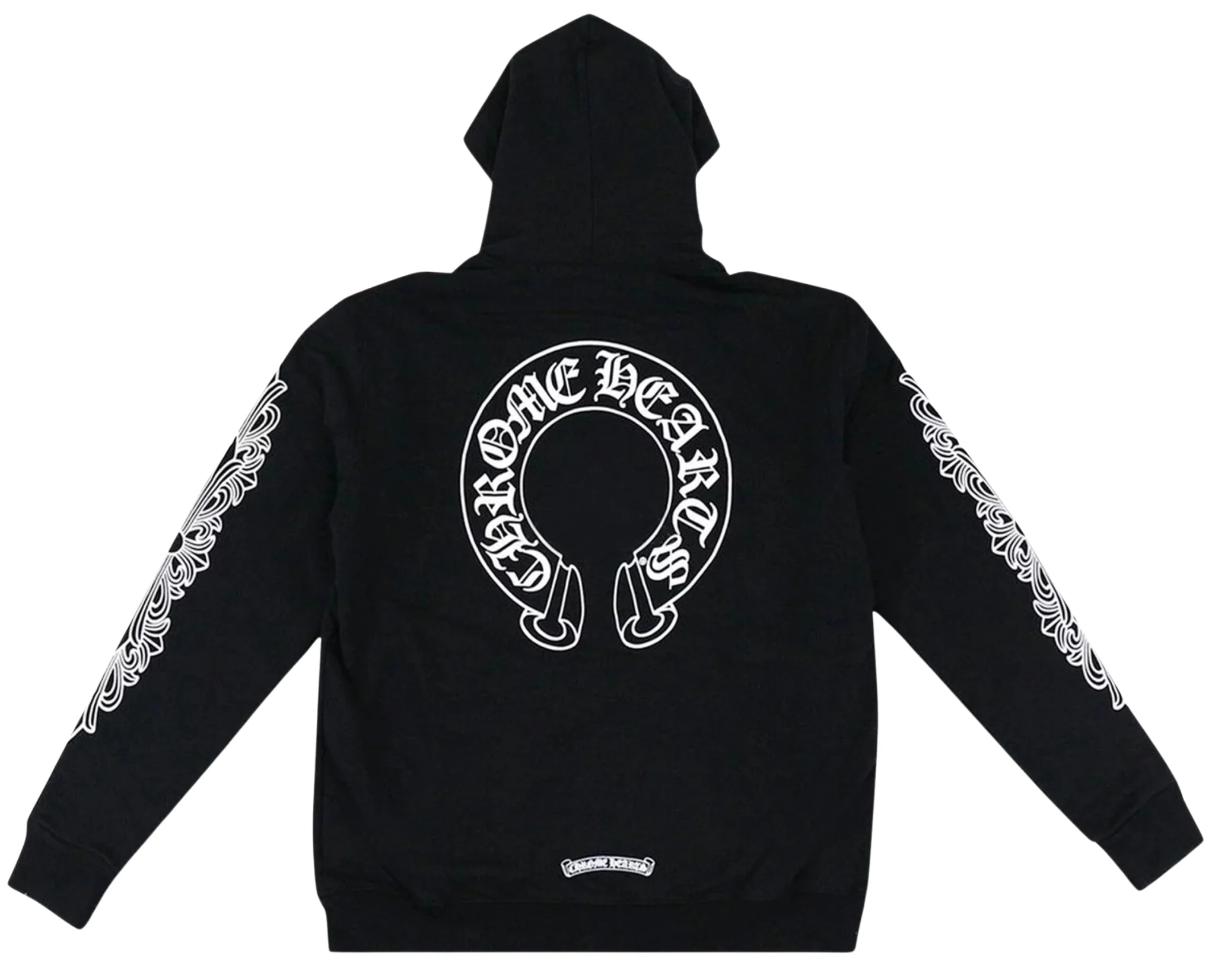 Chrome Hearts 'Horseshoe' Logo Black Zip Up - Image 2