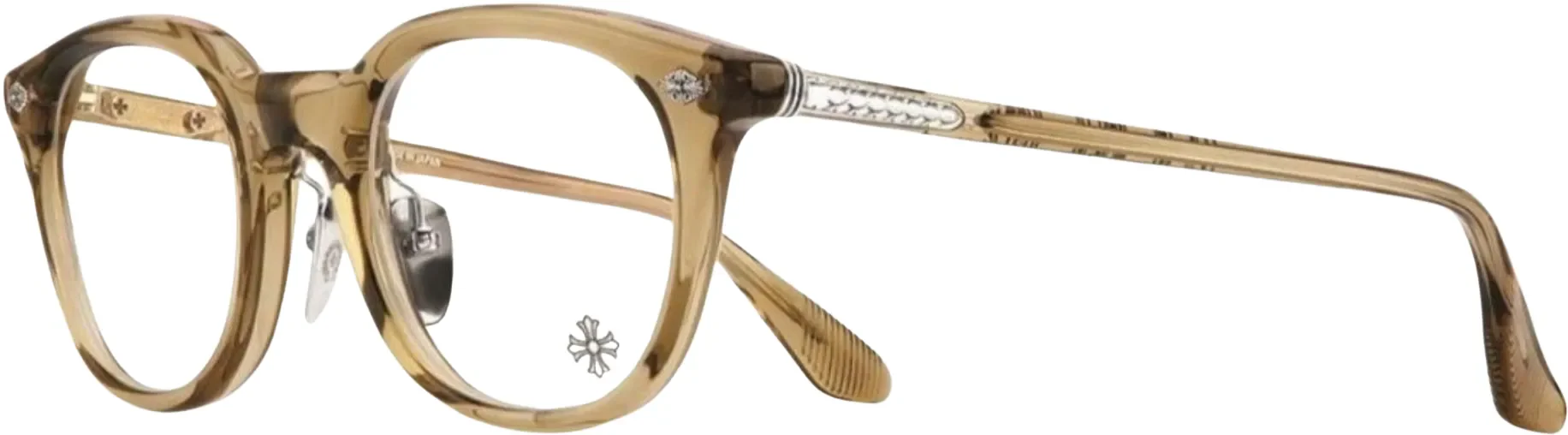 Chrome Hearts 'Just In' Army Green Sunglasses - Image 2
