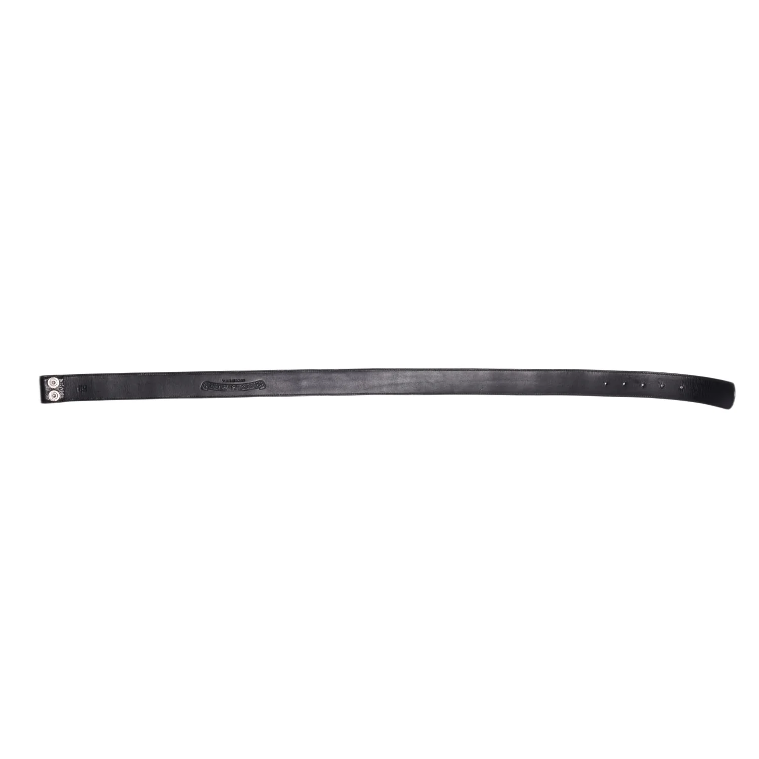 Chrome Hearts Leather 'Multi Color Cross Patch' Black Belt - Image 5