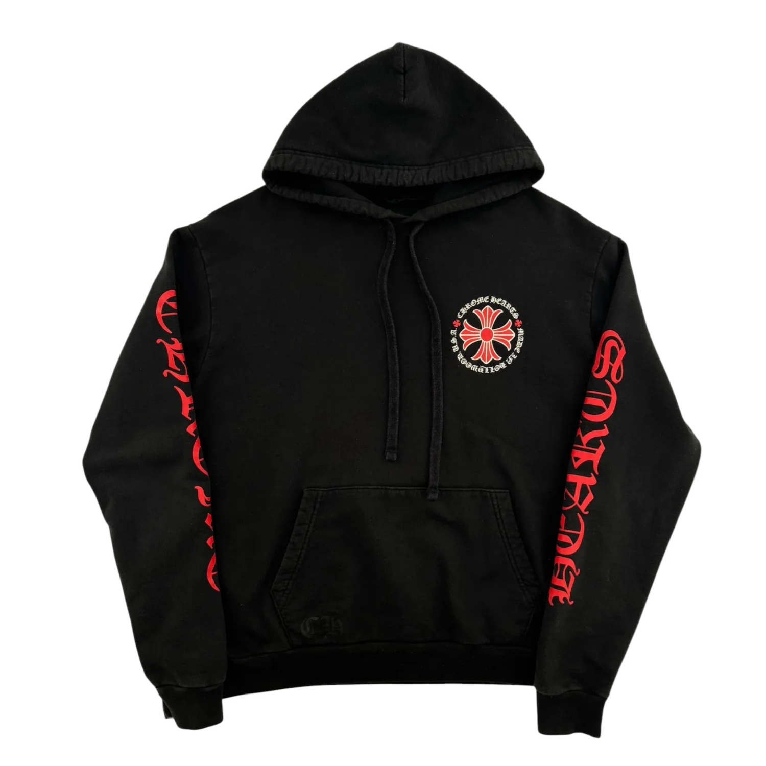 Chrome Hearts 'Made In Hollywood' Plus Cross Logo Hoodie
