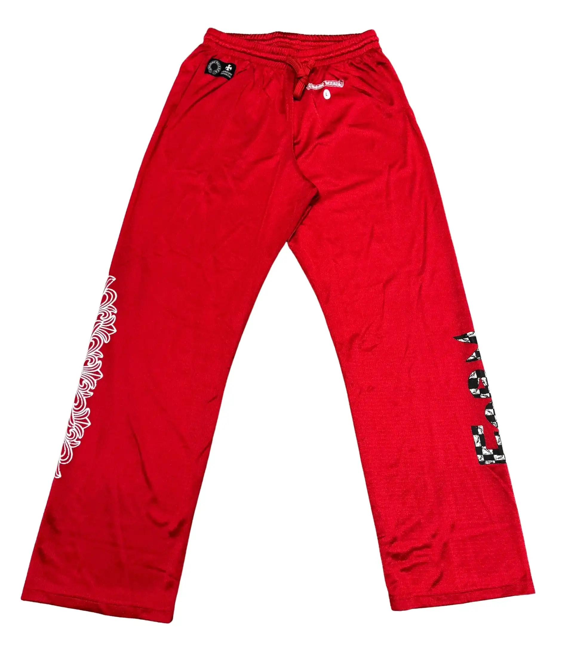 Chrome Hearts Matty Boy '99 Form' Red Mesh Longsleeve Jersey & Pant Set - Image 2
