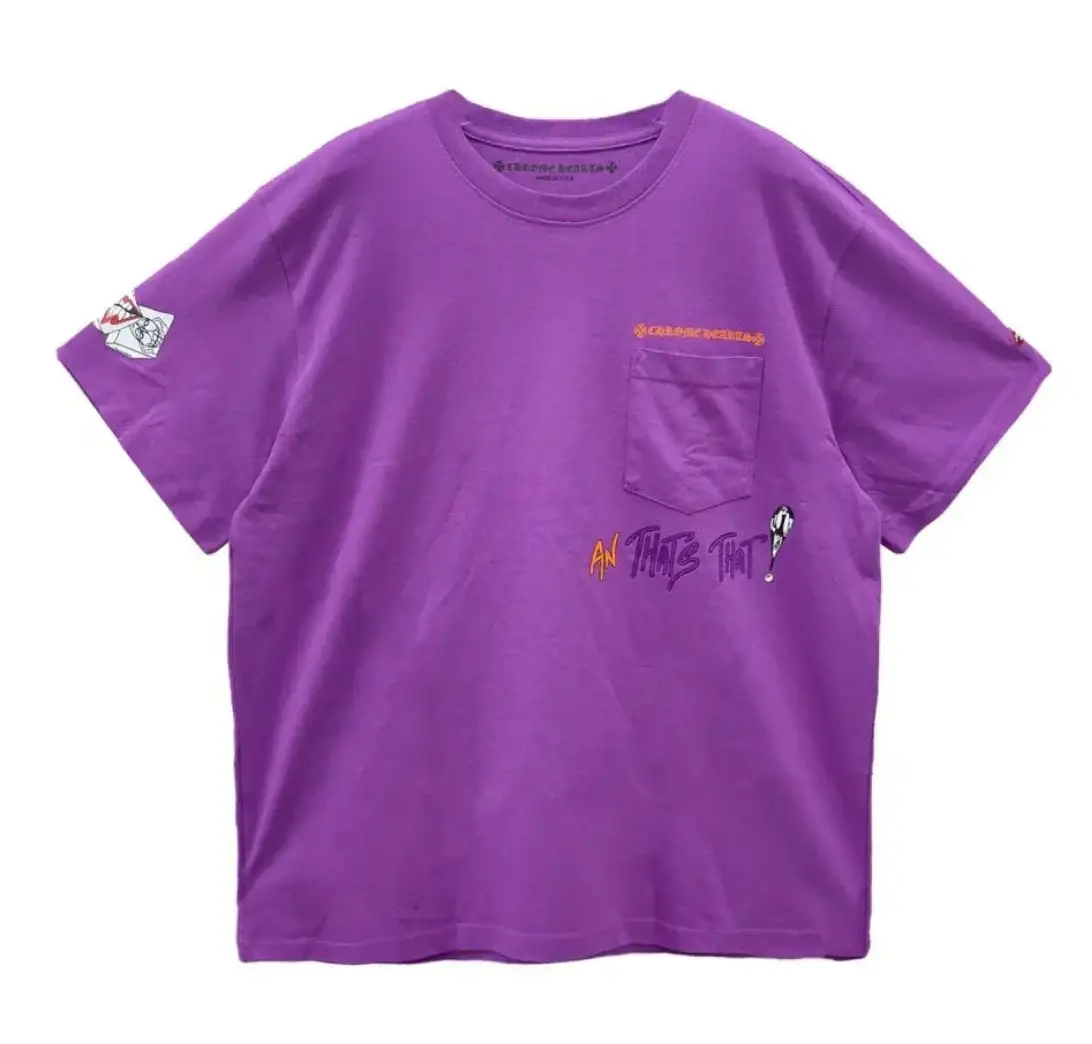 Chrome Hearts Matty Boy 'More Not Less' Purple Tee Sweatpant Set