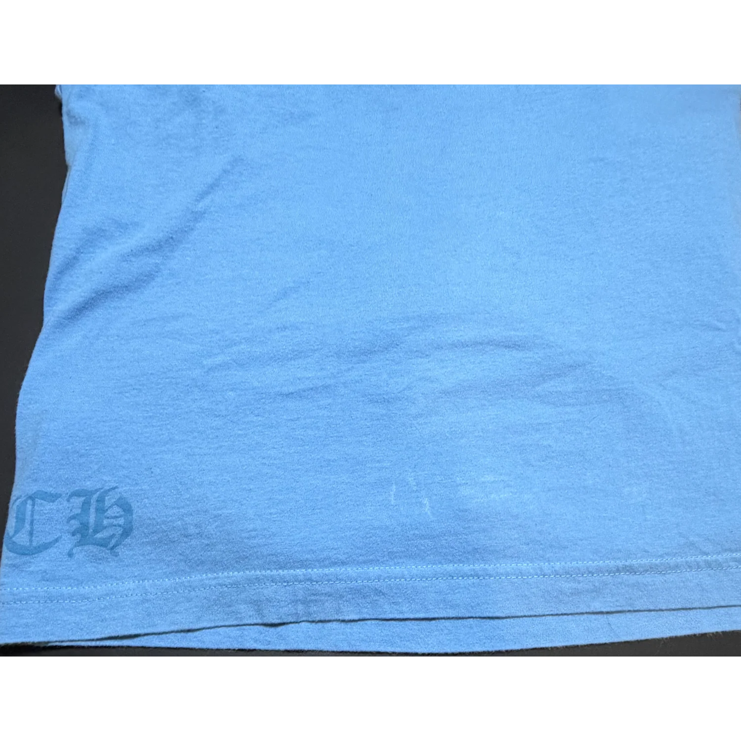 Chrome Hearts 'Miami Art Basel' Exclusive Blue Tee - Image 3