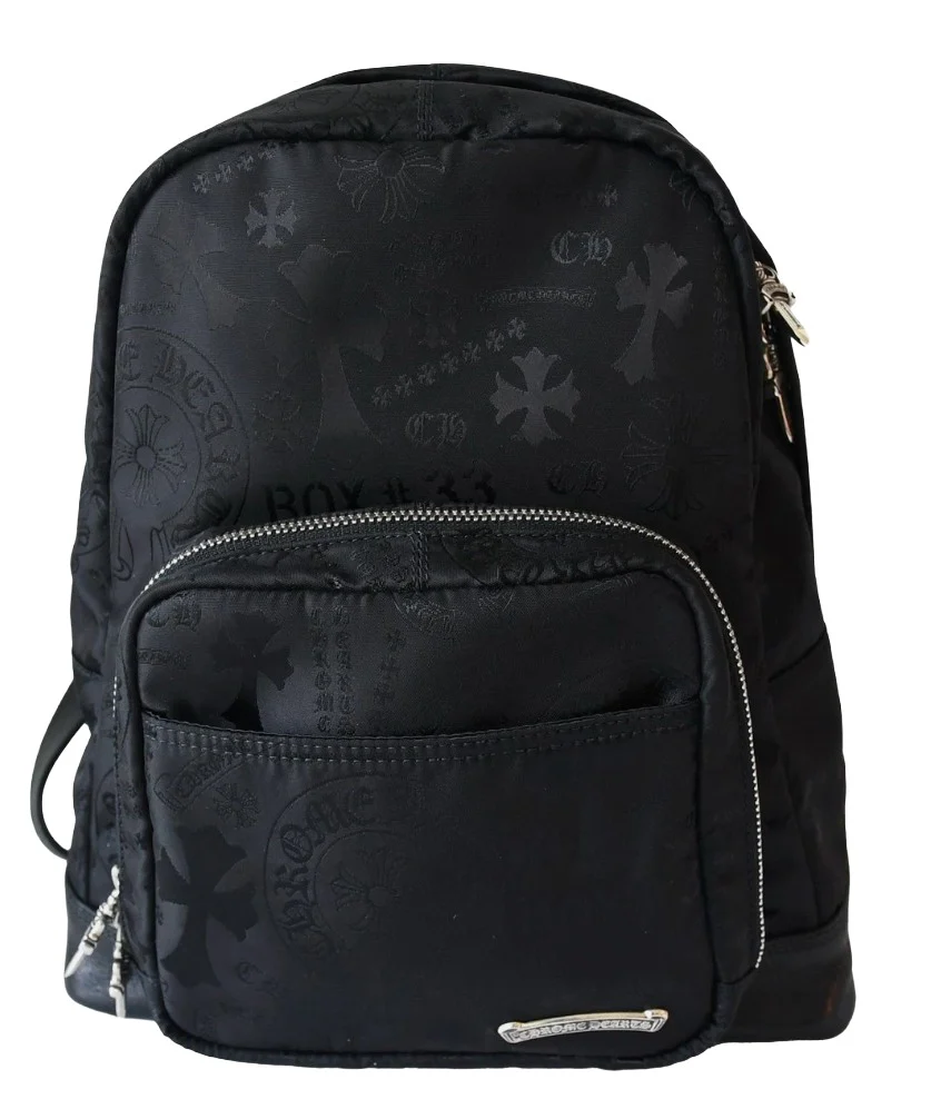 Chrome Hearts 'Nylon Stencil' Black 7th Grade Mini Backpack
