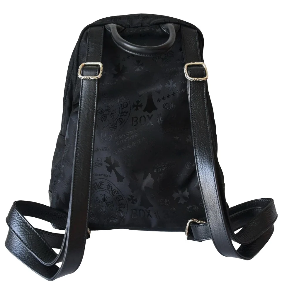 Chrome Hearts 'Nylon Stencil' Black 7th Grade Mini Backpack - Image 2