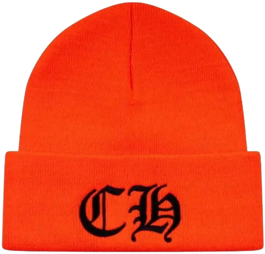 Chrome Hearts 'Orange' CH Beanie
