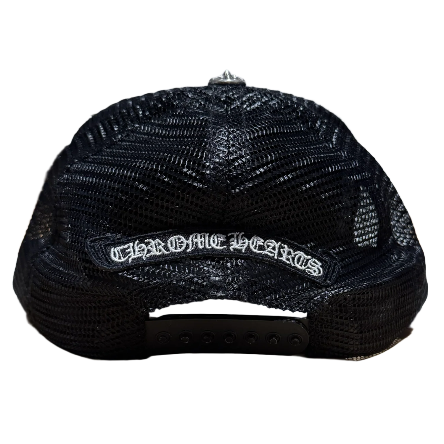 Chrome Hearts 'Orange Chomper' Leather Patch Hat - Image 2