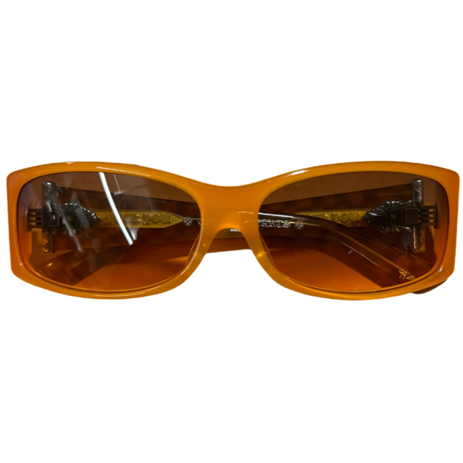 Chrome Hearts 'Orange' Ulein Sunglasses