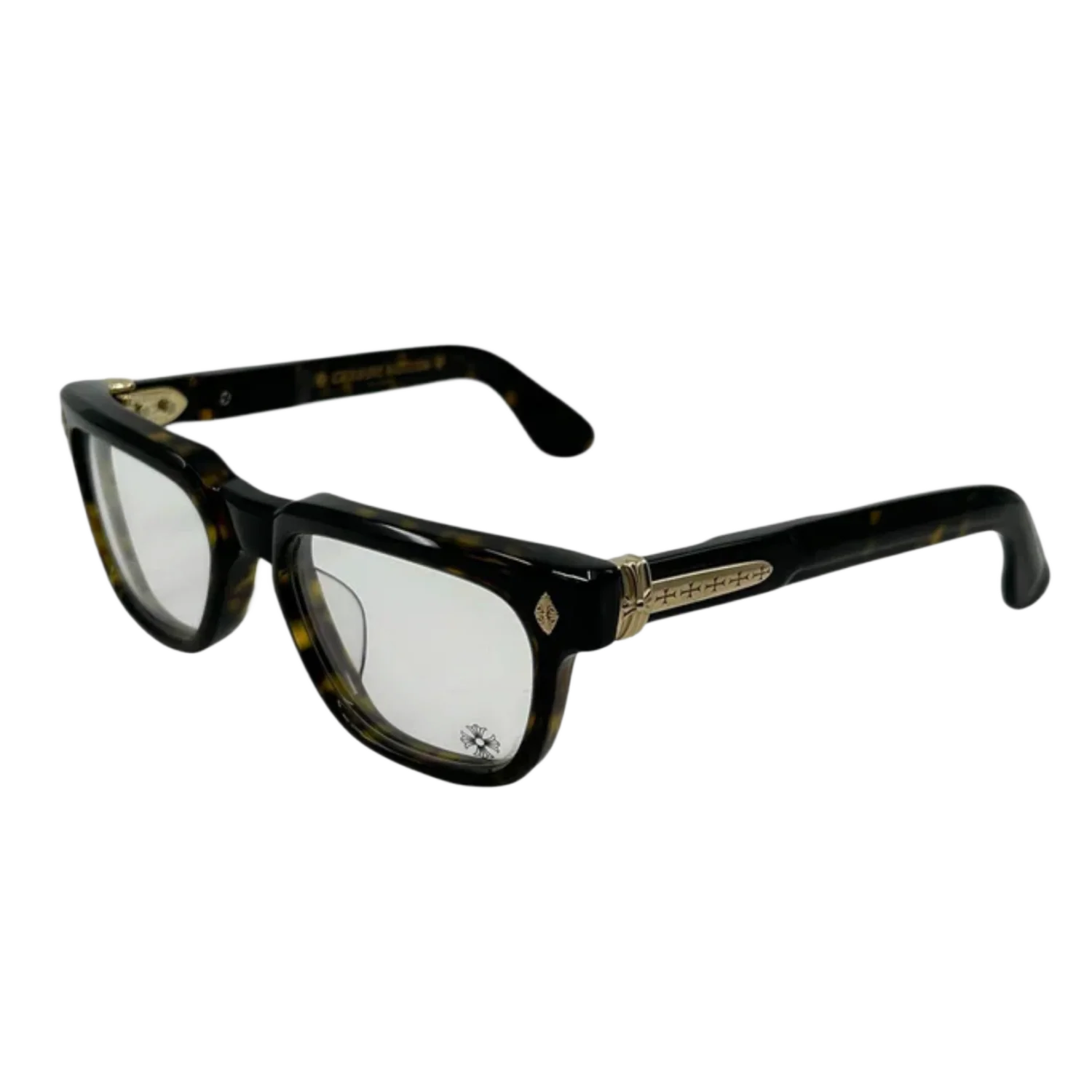 Chrome Hearts 'Pen 15' Dark Tortoise Glasses