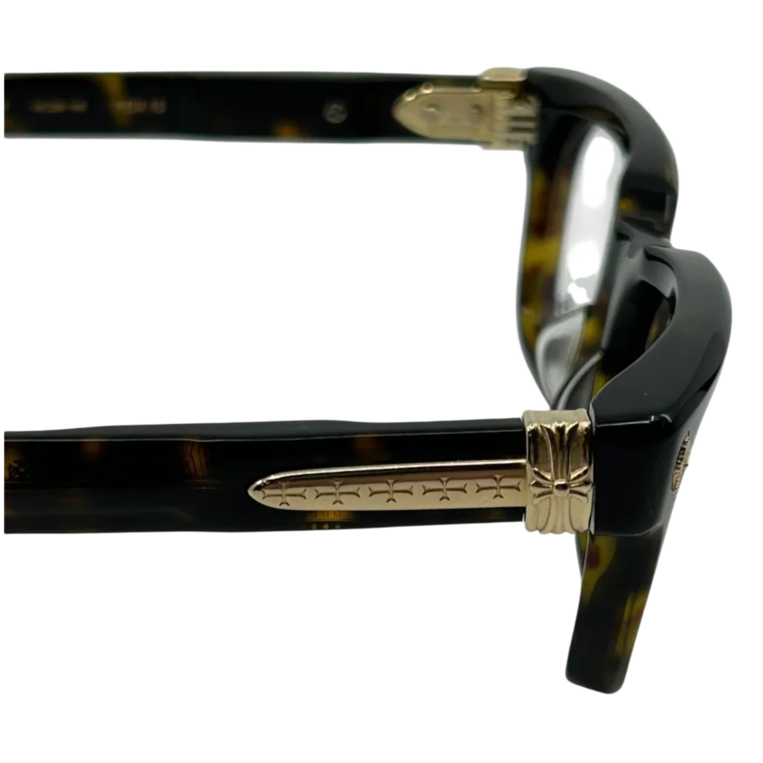 Chrome Hearts 'Pen 15' Dark Tortoise Glasses - Image 2