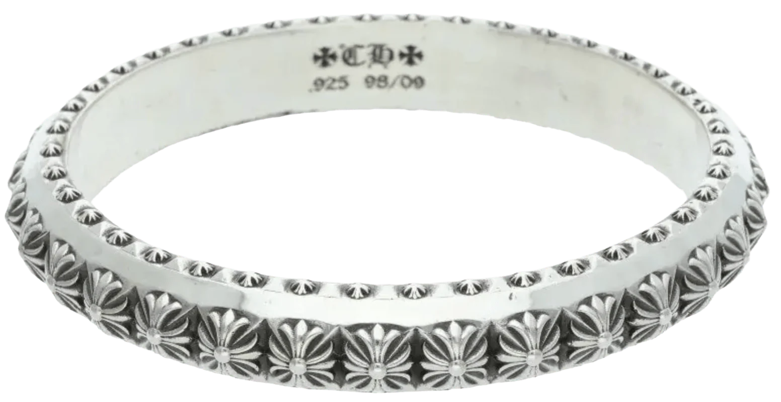 Chrome Hearts 'Punk SIlver' Bangle Pete Punk Bracelet