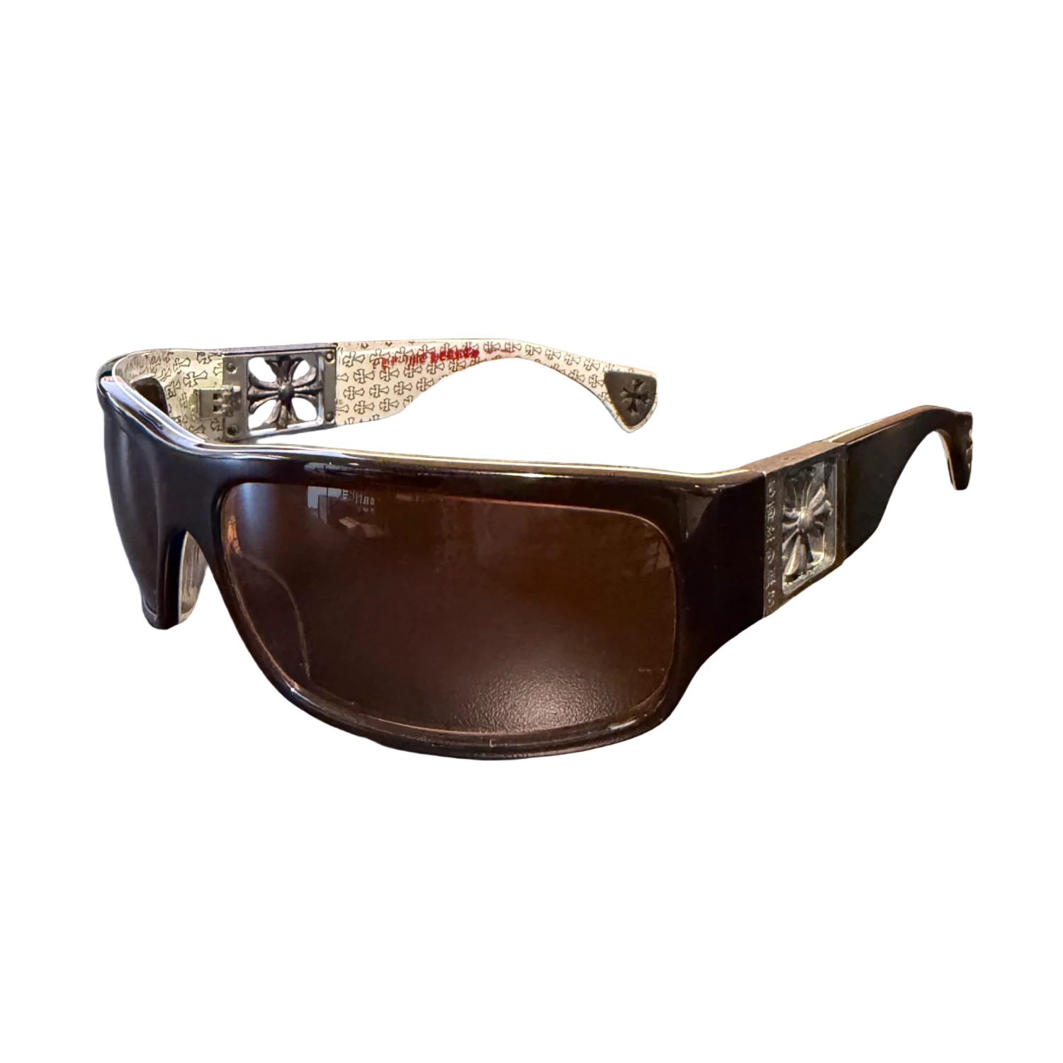 Chrome Hearts 'Rejected' Brown Sunglasses